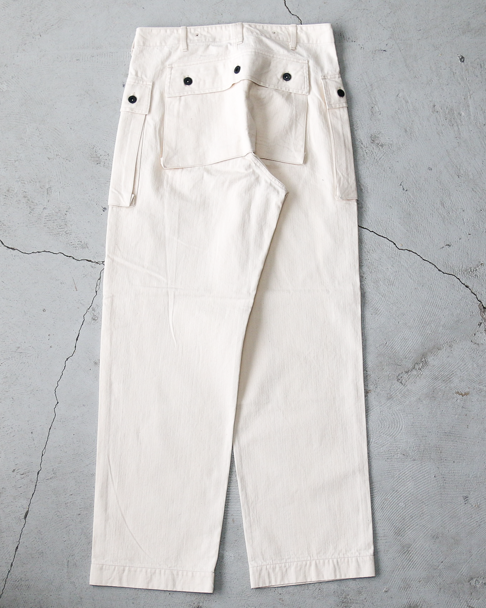 COLIMBO ZB-0211 TRENCH DIGGER USMC P-44 TROUSERS CIVILIAN WHITE