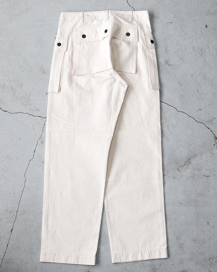 COLIMBO ZB-0211 TRENCH DIGGER USMC P-44 TROUSERS CIVILIAN WHITE