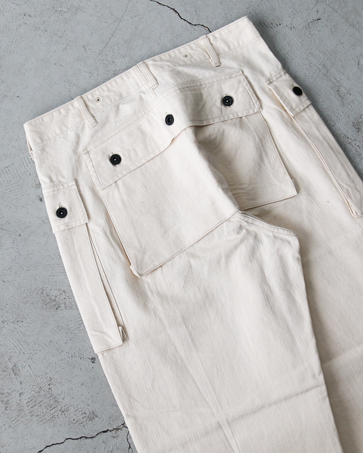 COLIMBO ZB-0211 TRENCH DIGGER USMC P-44 TROUSERS CIVILIAN WHITE