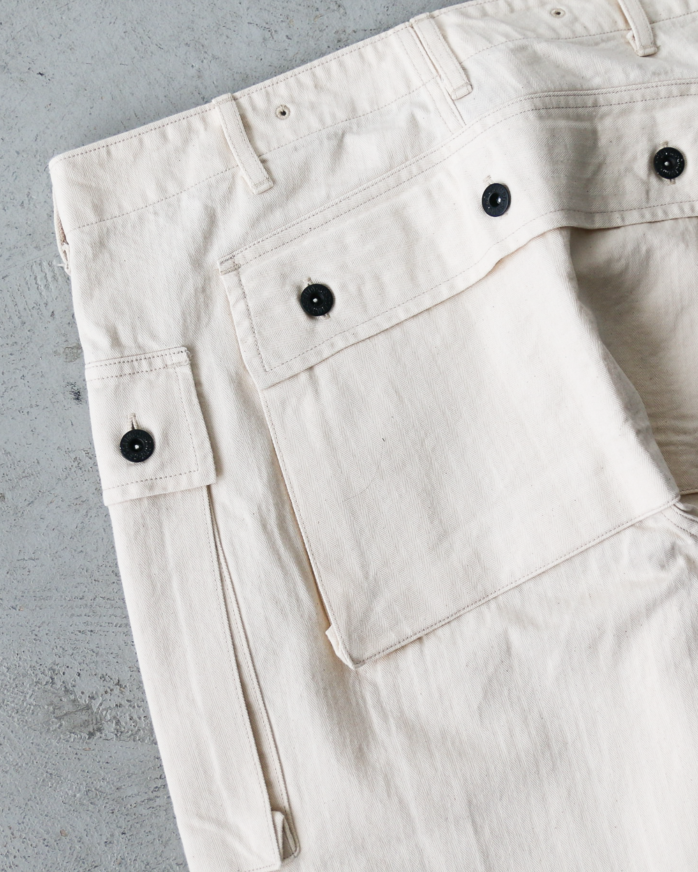 COLIMBO ZB-0211 TRENCH DIGGER USMC P-44 TROUSERS CIVILIAN WHITE