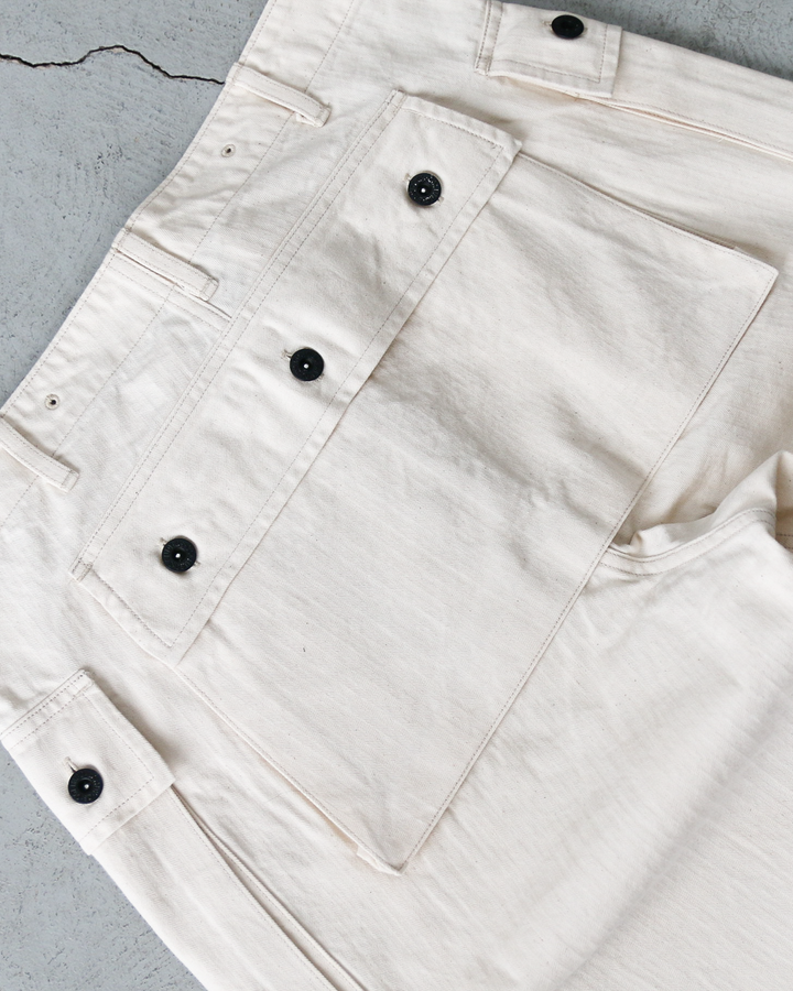 COLIMBO ZB-0211 TRENCH DIGGER USMC P-44 TROUSERS CIVILIAN WHITE