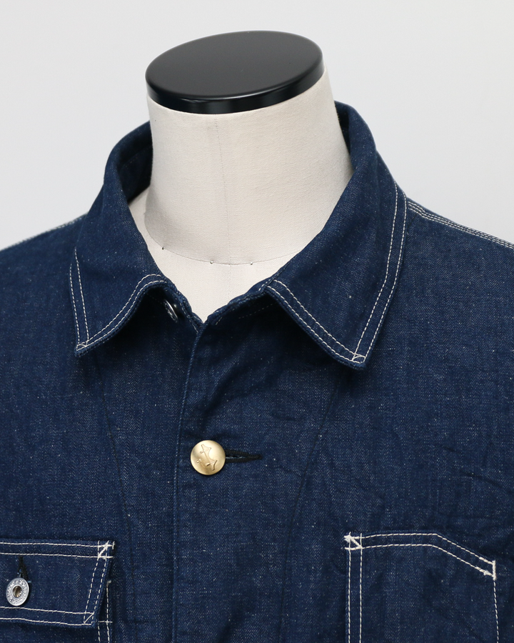 FOB factory エフオービーファクトリー F2455 DENIM CHORE JACKET