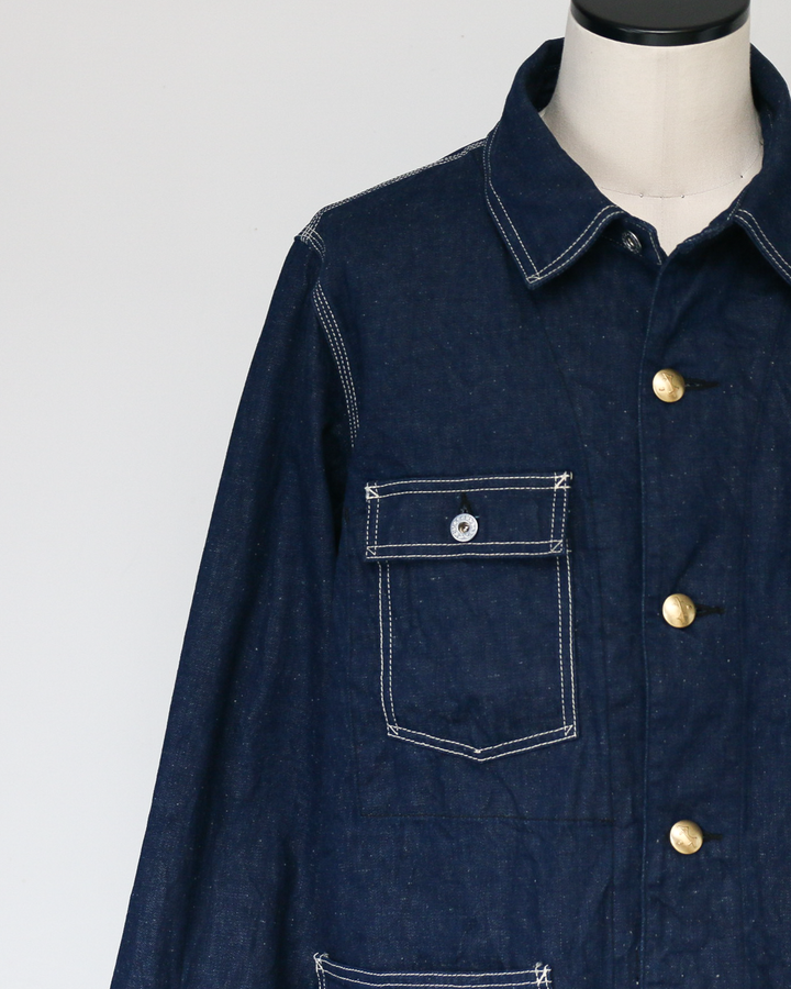FOB factory エフオービーファクトリー F2455 DENIM CHORE JACKET