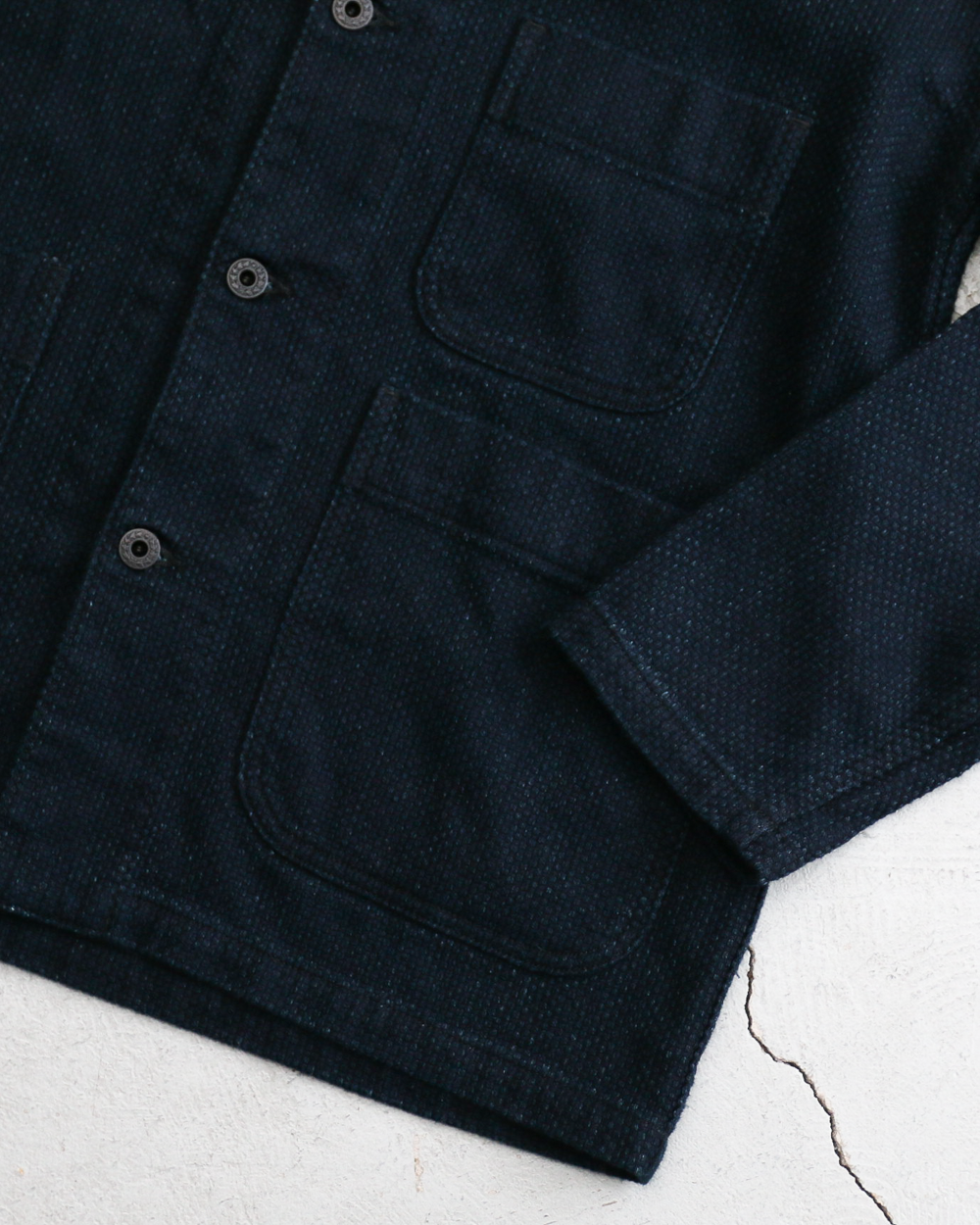 FOB factory エフオービーファクトリー F2468 INDIGO SASHIKO JACKET