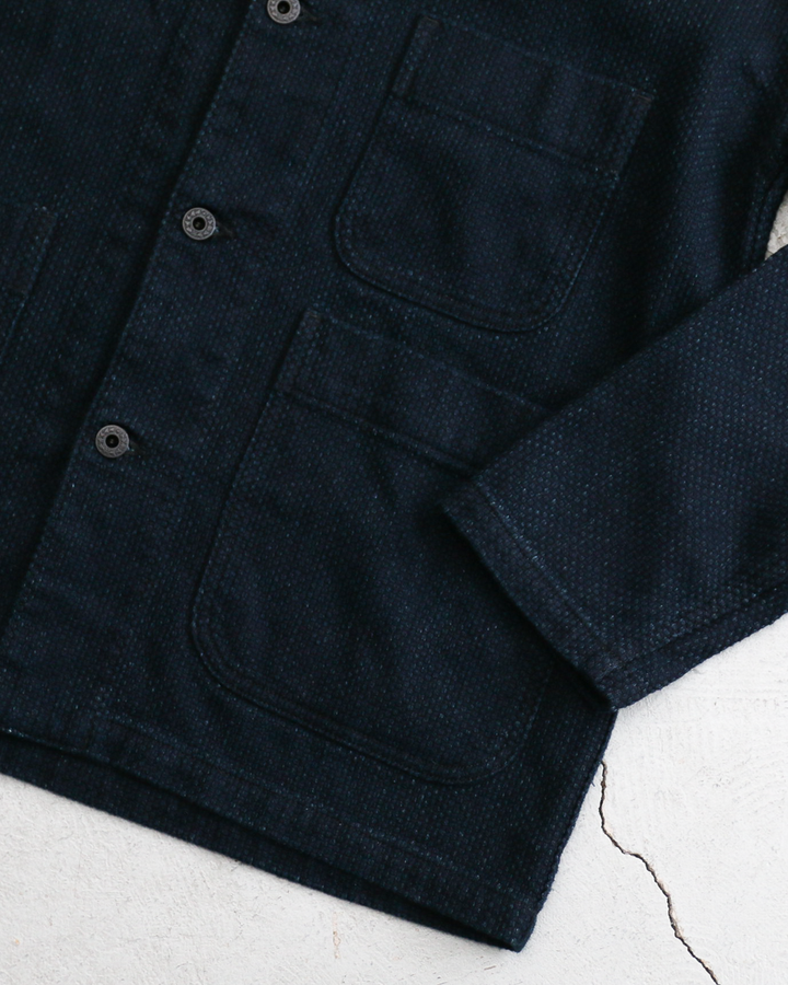 FOB factory エフオービーファクトリー F2468 INDIGO SASHIKO JACKET