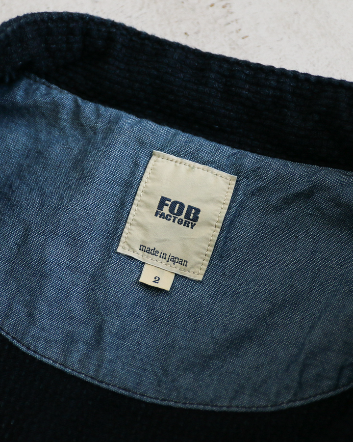 FOB factory エフオービーファクトリー F2468 INDIGO SASHIKO JACKET