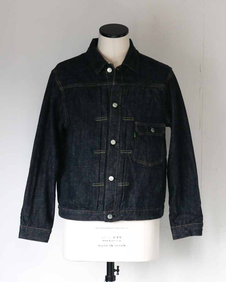 FOB factory エフオービーファクトリー F2466 SV Denim 1st TYPE JACKET
