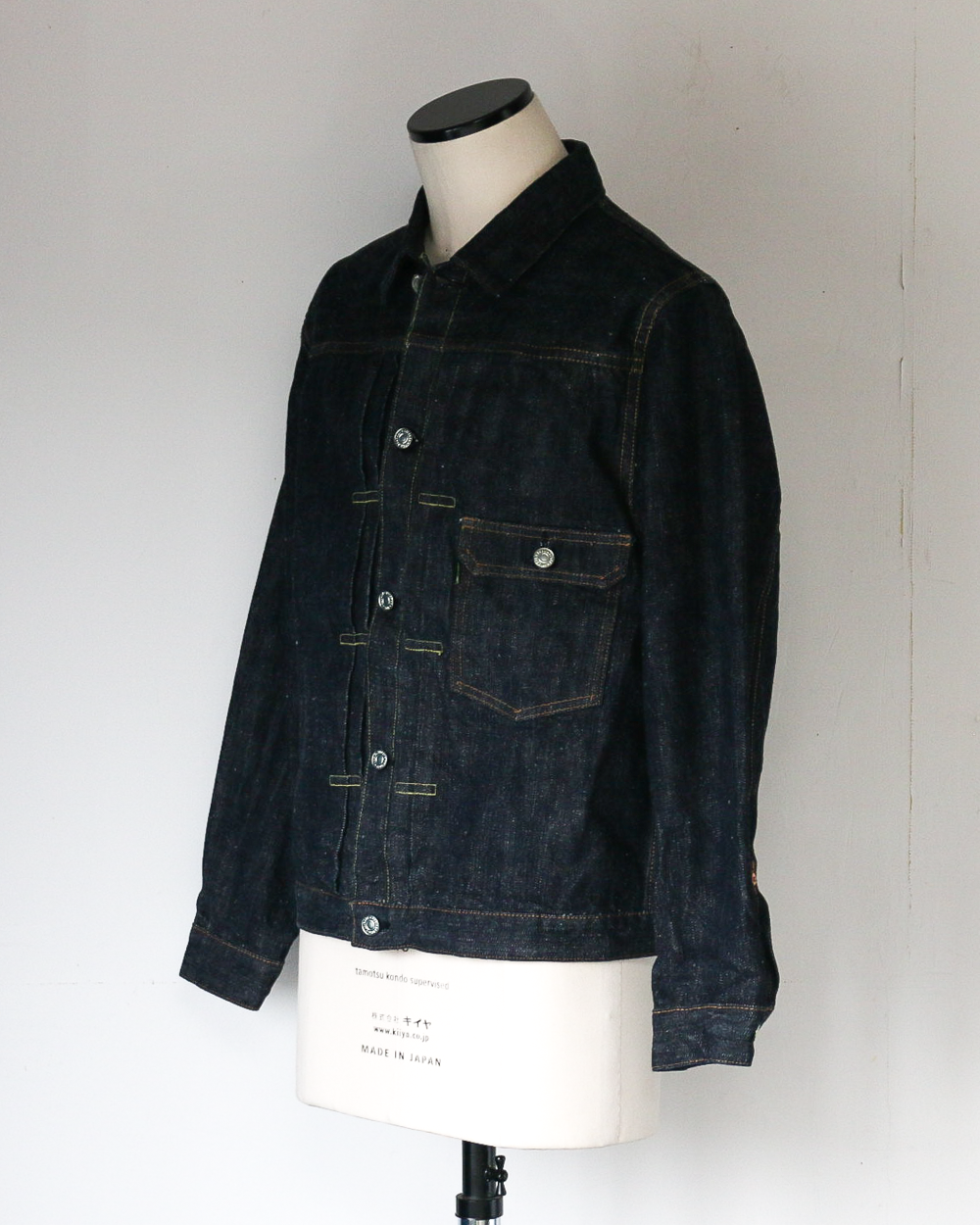 FOB factory エフオービーファクトリー F2466 SV Denim 1st TYPE JACKET