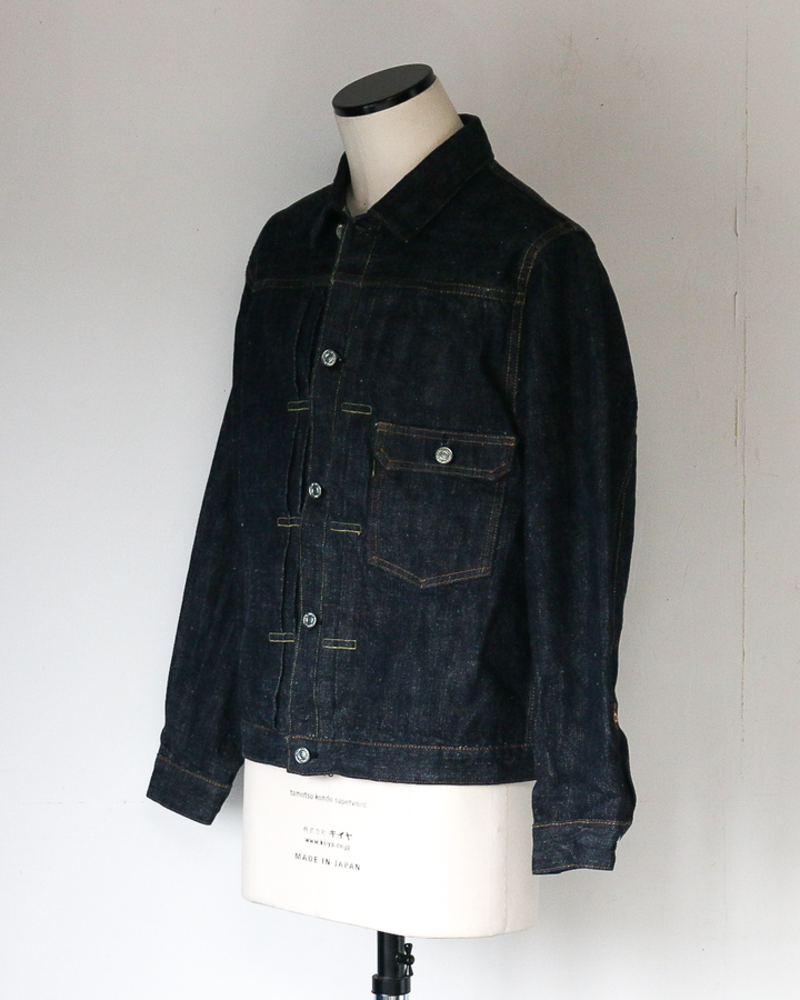 FOB factory エフオービーファクトリー F2466 SV Denim 1st TYPE JACKET