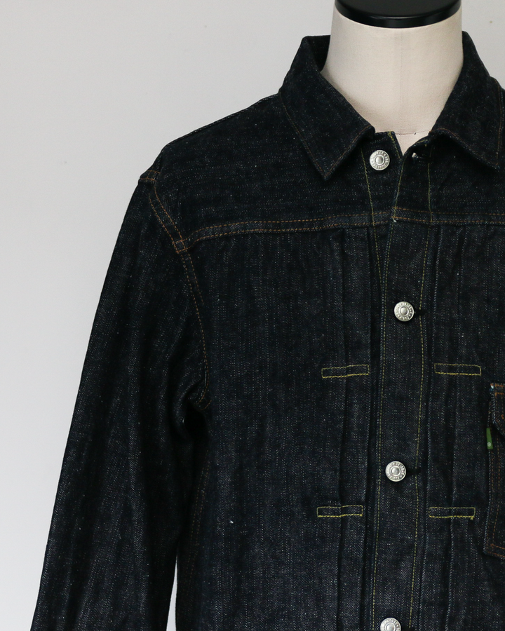 FOB factory エフオービーファクトリー F2466 SV Denim 1st TYPE JACKET