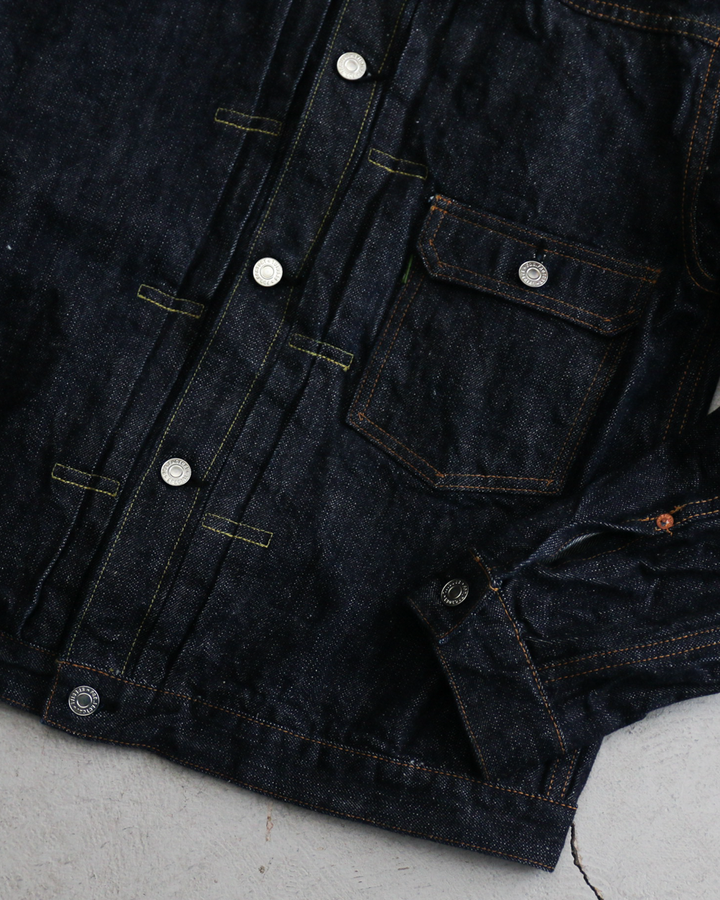 FOB factory エフオービーファクトリー F2466 SV Denim 1st TYPE JACKET