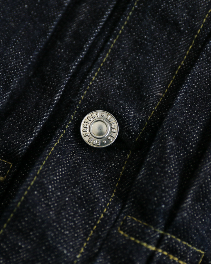 FOB factory エフオービーファクトリー F2466 SV Denim 1st TYPE JACKET