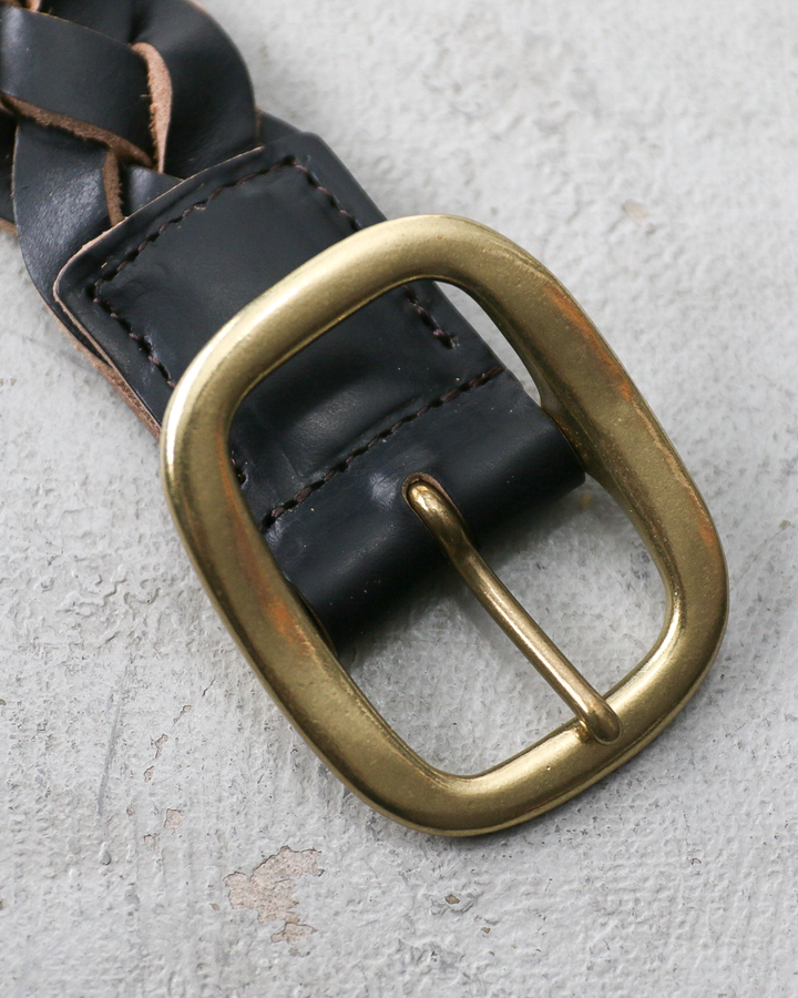 OPUS OHB-03 CHROMEXCEL US Oil LEATHER MESHBELT Black