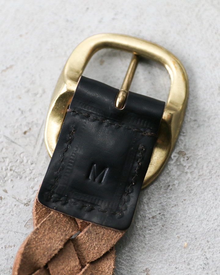 OPUS OHB-03 CHROMEXCEL US Oil LEATHER MESHBELT Black
