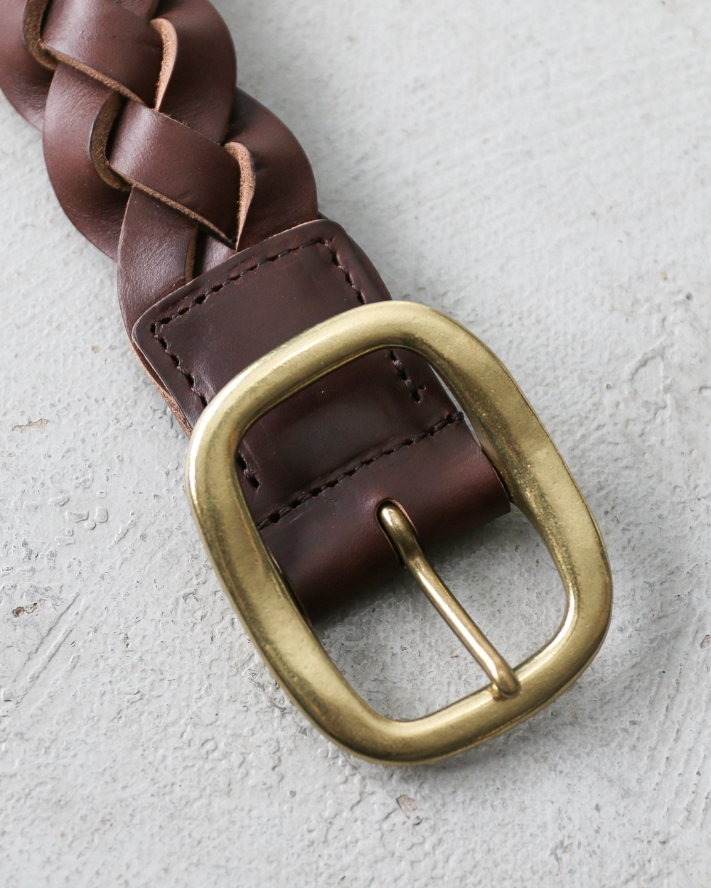 OPUS OHB-03 CHROMEXCEL US Oil LEATHER MESHBELT Brown