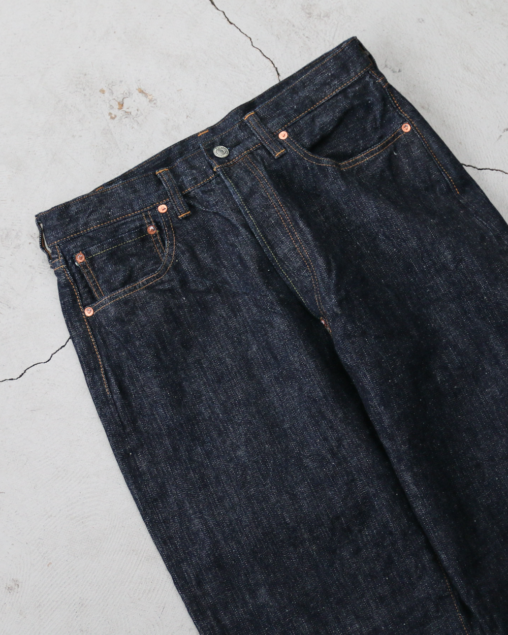 FOB factory エフオービーファクトリー F137 SV Denim WEST OVERALLS