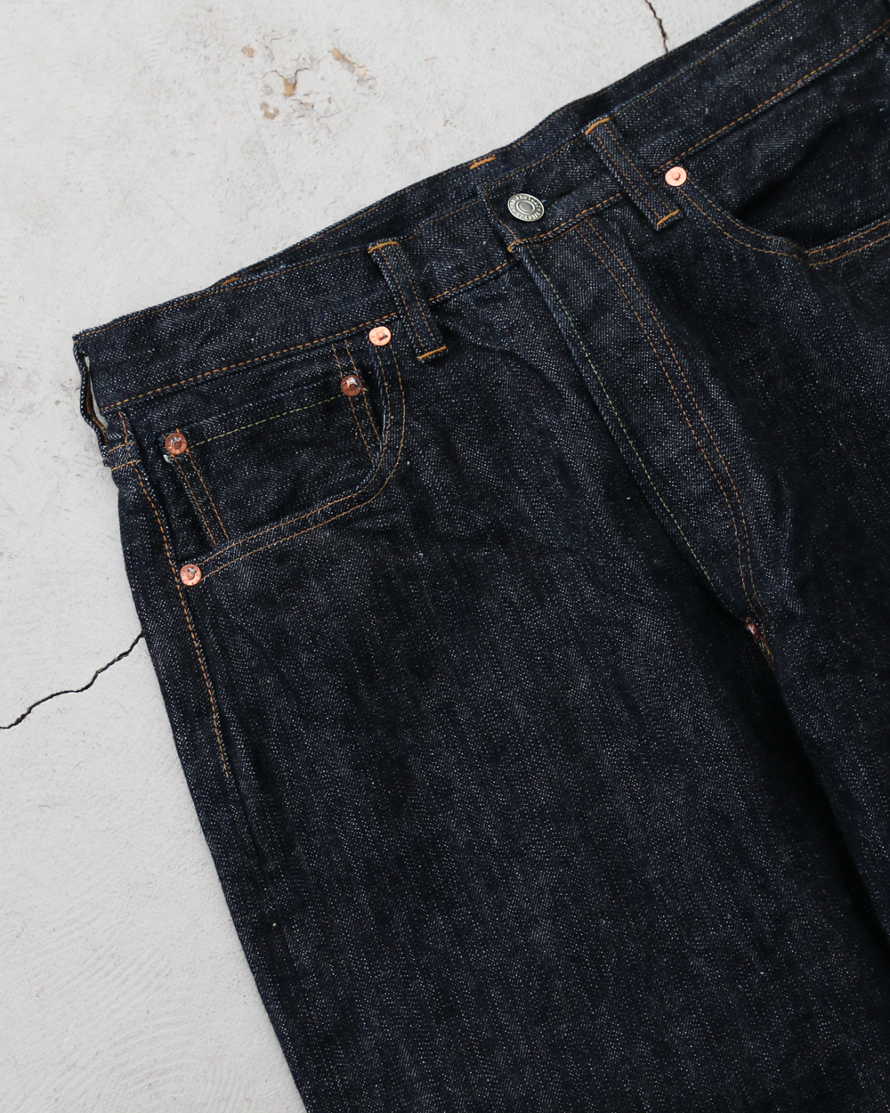 FOB factory エフオービーファクトリー F137 SV Denim WEST OVERALLS