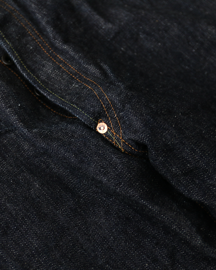 FOB factory エフオービーファクトリー F137 SV Denim WEST OVERALLS