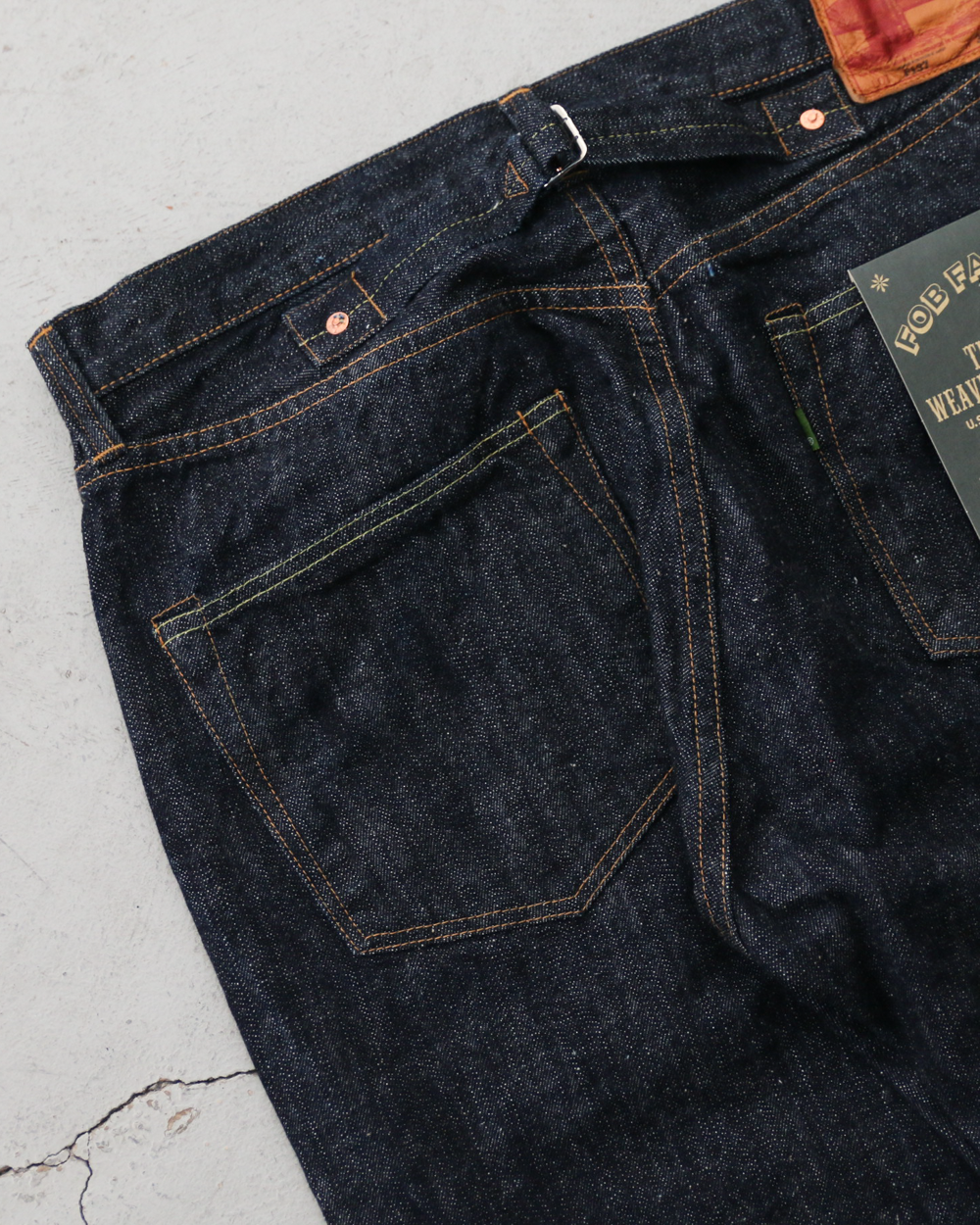 FOB factory エフオービーファクトリー F137 SV Denim WEST OVERALLS
