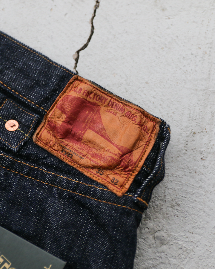 FOB factory エフオービーファクトリー F137 SV Denim WEST OVERALLS