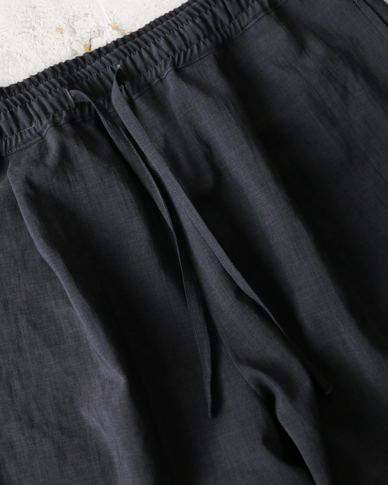 LAMOND NEW SEMI WIDE SHARI PANTS Black
