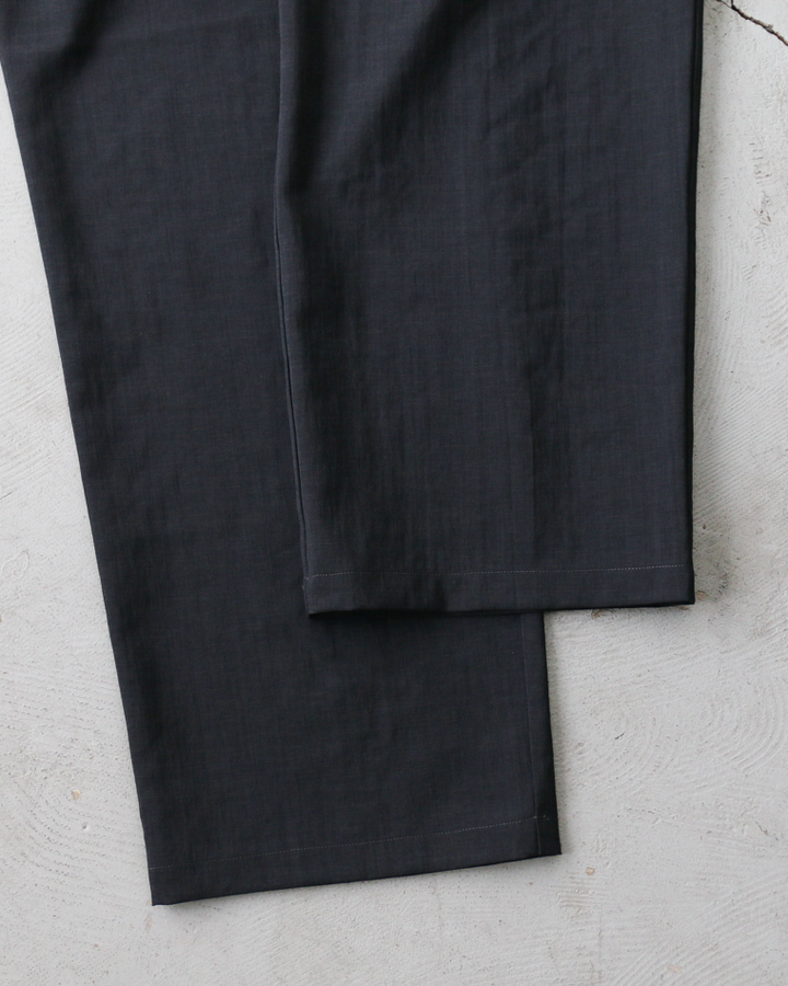 LAMOND NEW SEMI WIDE SHARI PANTS Black