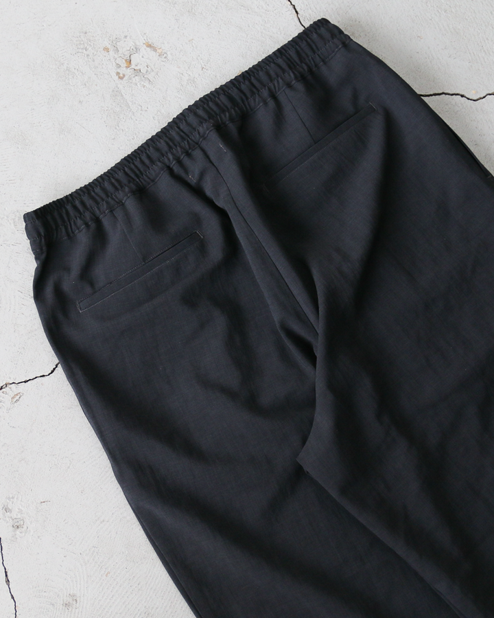 LAMOND NEW SEMI WIDE SHARI PANTS Black