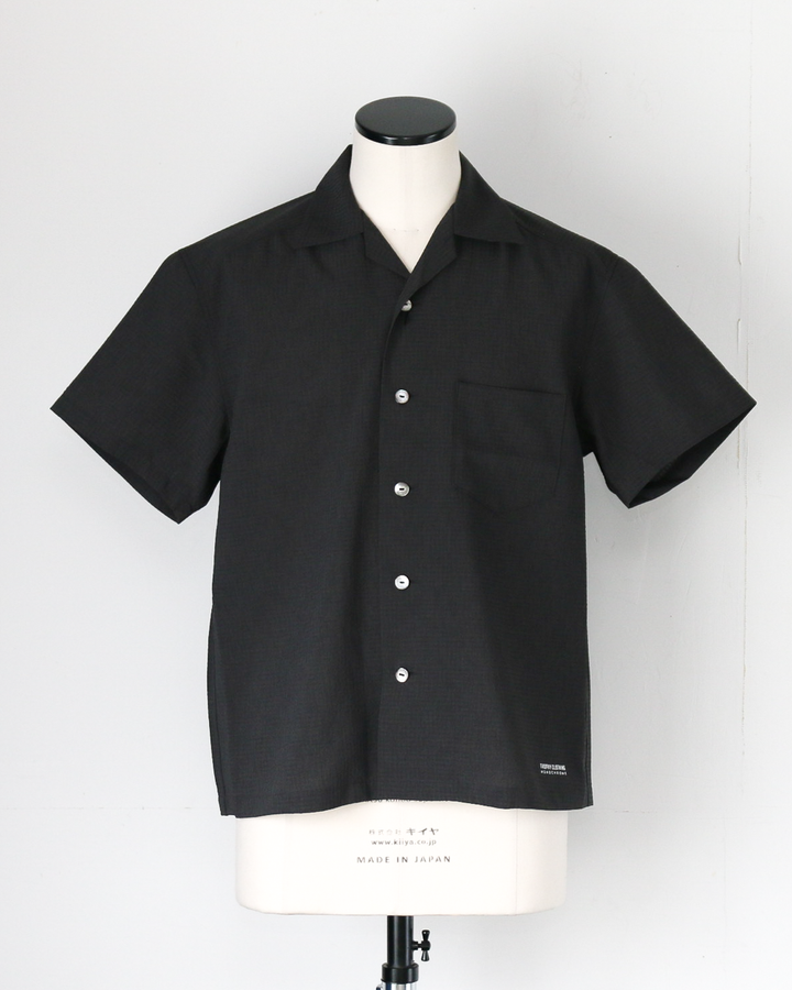 TROPHY CLOTHING "MONOCHROME" Utility S/S Shirt / TR26SS-411 Charcoal
