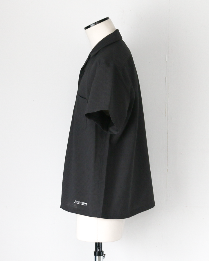 TROPHY CLOTHING "MONOCHROME" Utility S/S Shirt / TR26SS-411 Charcoal