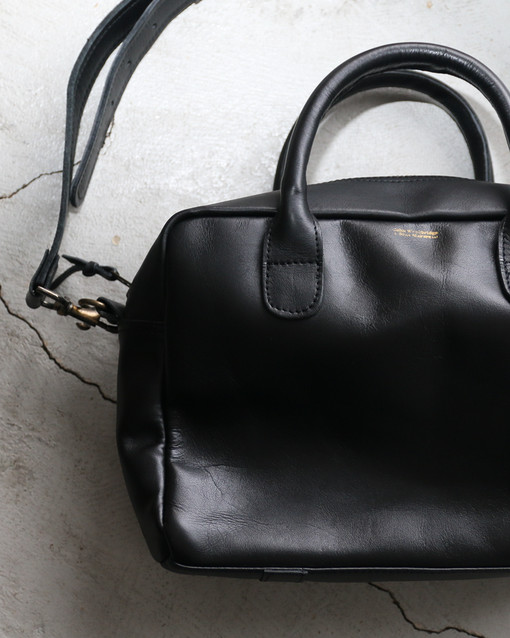 John Woodbridge &amp; Sons Makers ジョンウッドブリッジ 12inch Computer Bag with strap Black