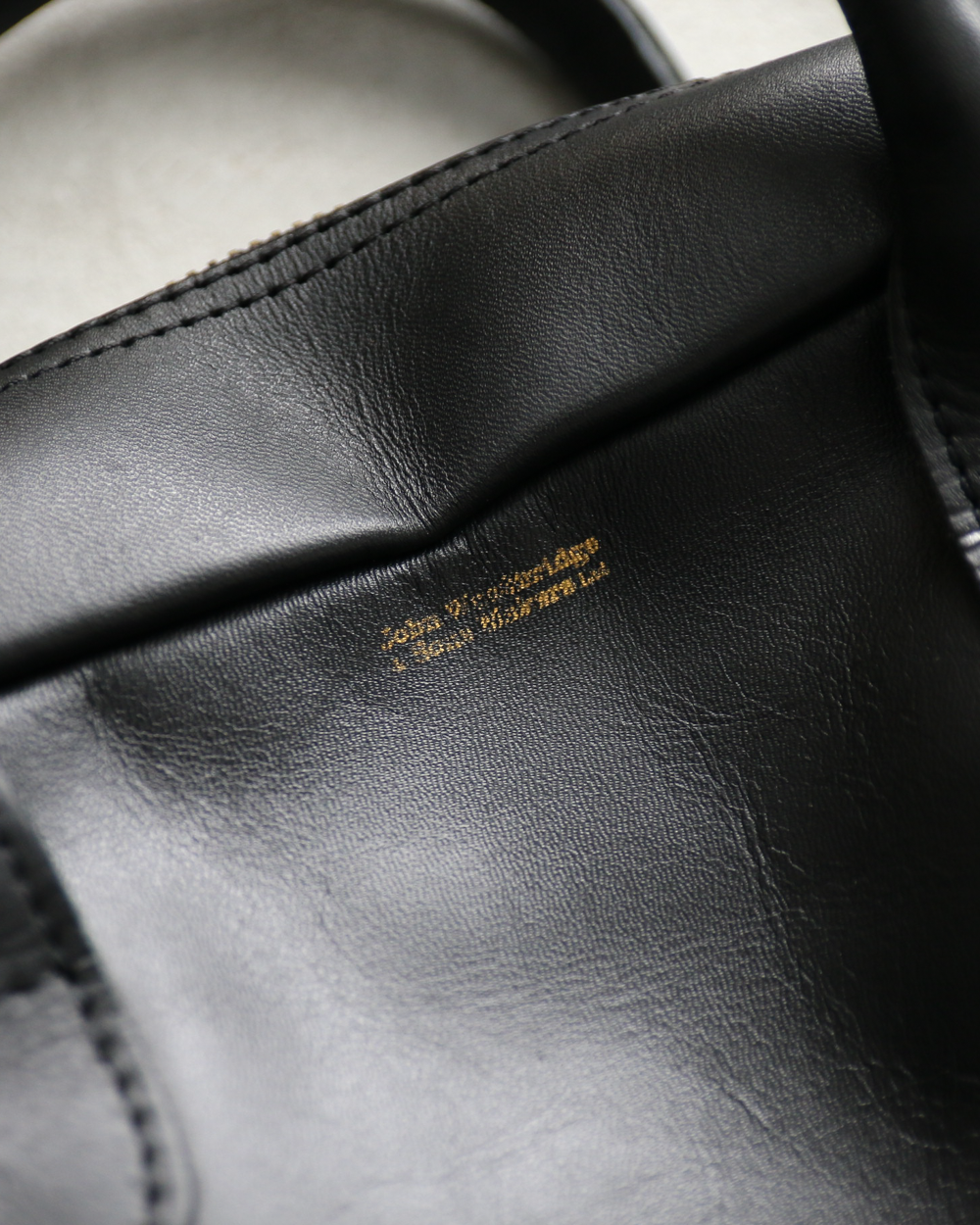 John Woodbridge &amp; Sons Makers ジョンウッドブリッジ 12inch Computer Bag with strap Black