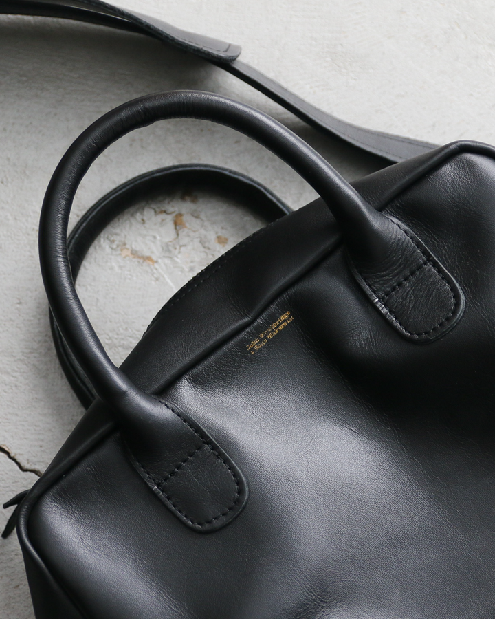 John Woodbridge &amp; Sons Makers ジョンウッドブリッジ 12inch Computer Bag with strap Black