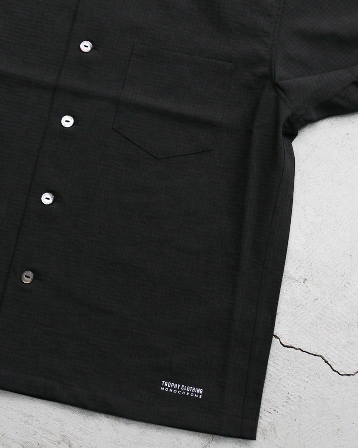 TROPHY CLOTHING "MONOCHROME" Utility S/S Shirt / TR26SS-411 Charcoal