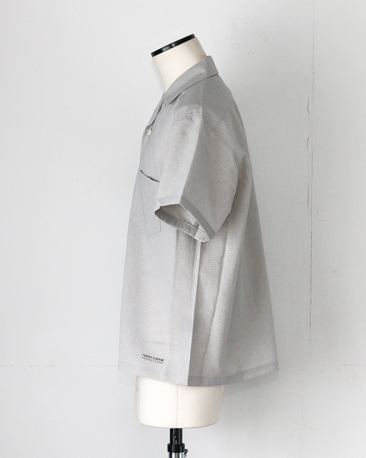 TROPHY CLOTHING "MONOCHROME" Utility S/S Shirt / TR26SS-411 White