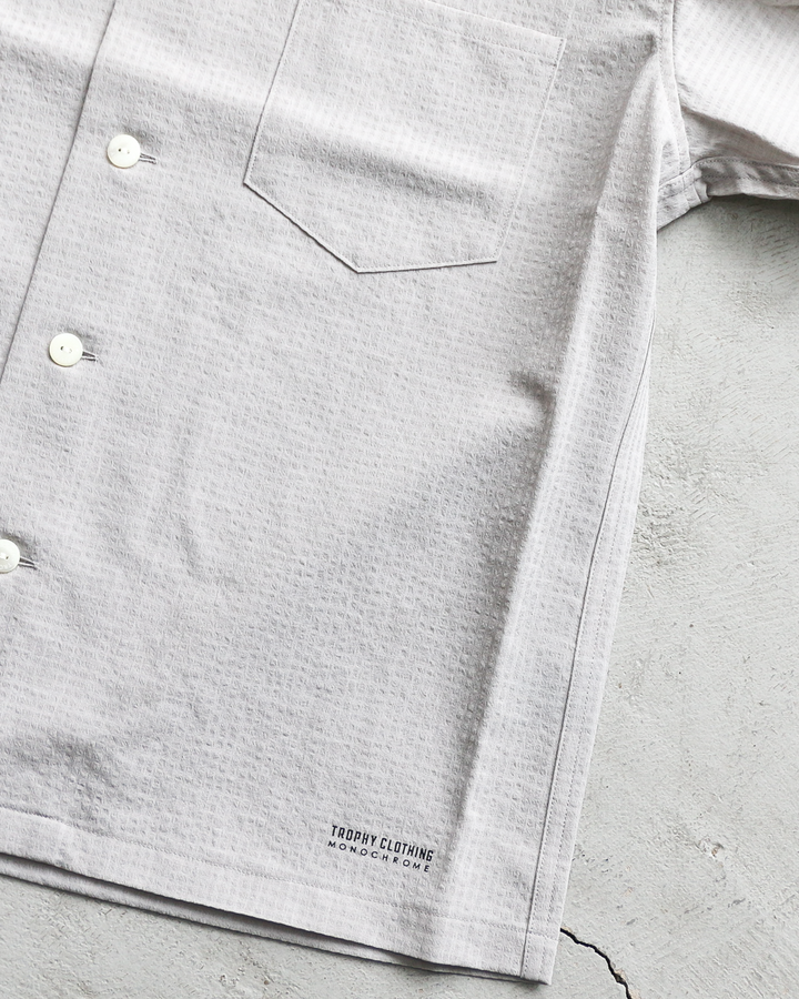 TROPHY CLOTHING "MONOCHROME" Utility S/S Shirt / TR26SS-411 White