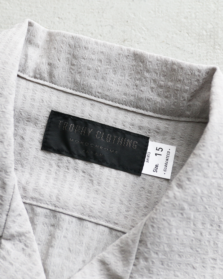 TROPHY CLOTHING "MONOCHROME" Utility S/S Shirt / TR26SS-411 White