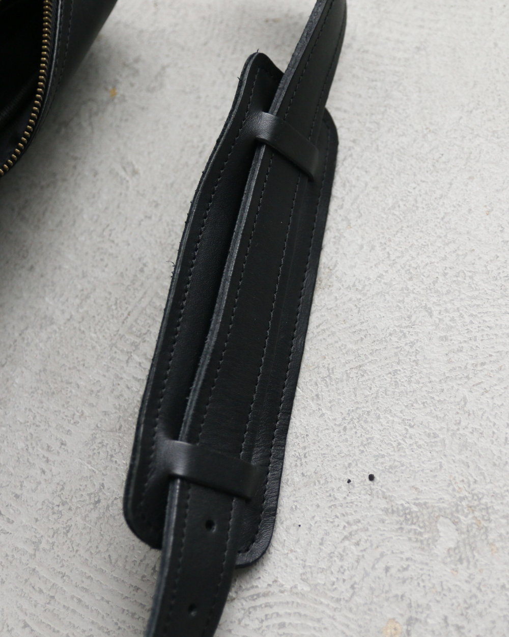 John Woodbridge &amp; Sons Makers ジョンウッドブリッジ 12inch Computer Bag with strap Black