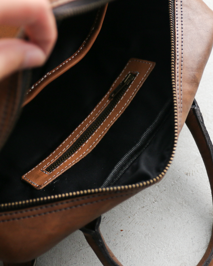 John Woodbridge &amp; Sons Makers ジョンウッドブリッジ 12inch Computer Bag with strap Brown