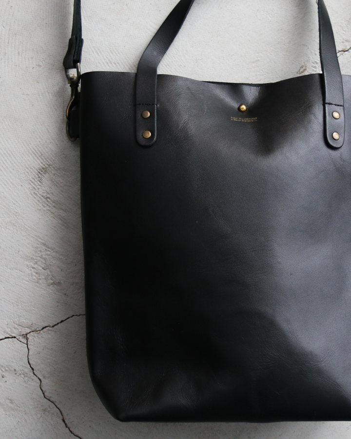 John Woodbridge &amp; Sons Makers ジョンウッドブリッジ Tote Bag Medium with strap Black