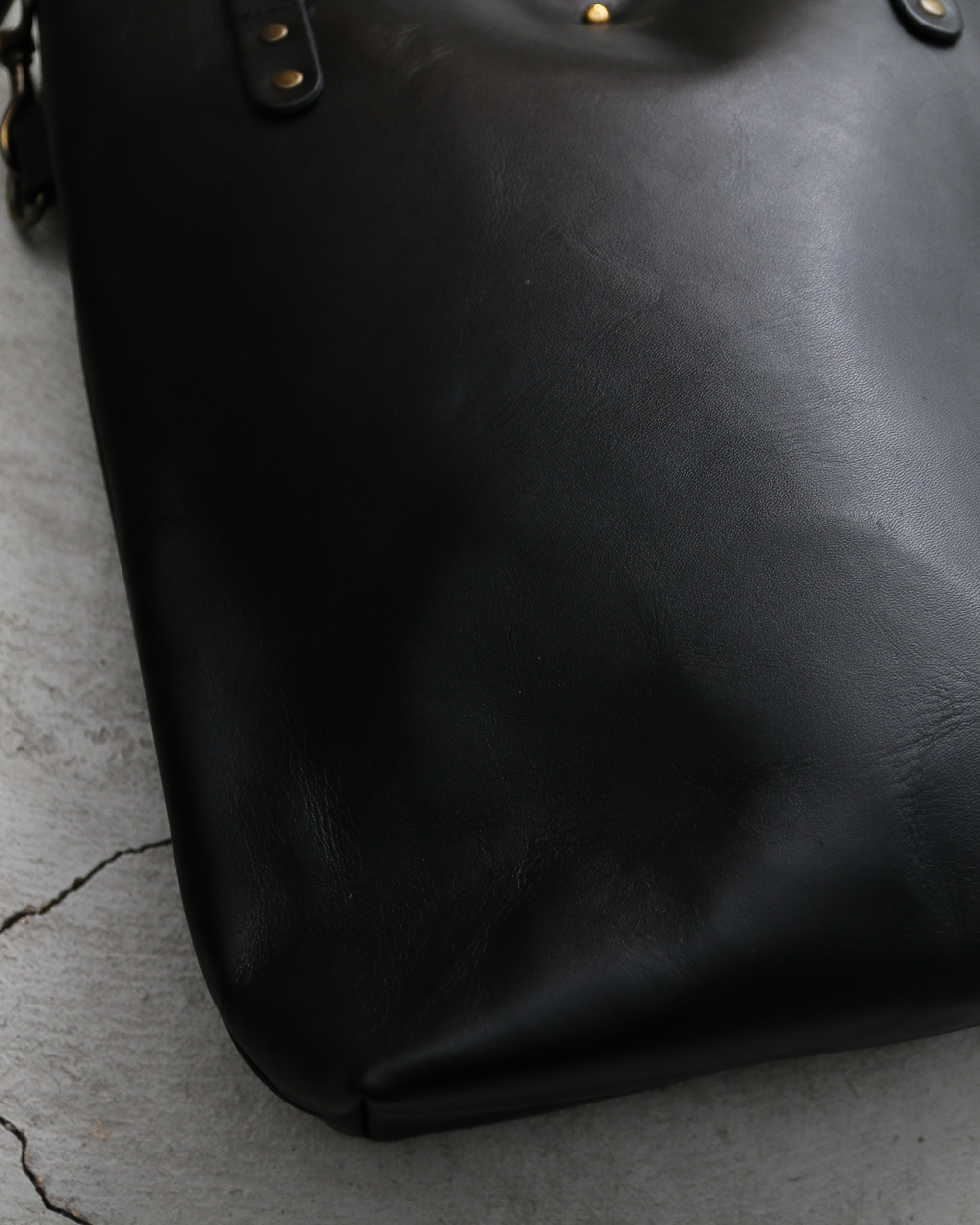 John Woodbridge &amp; Sons Makers ジョンウッドブリッジ Tote Bag Medium with strap Black