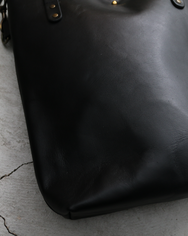 John Woodbridge &amp; Sons Makers ジョンウッドブリッジ Tote Bag Medium with strap Black