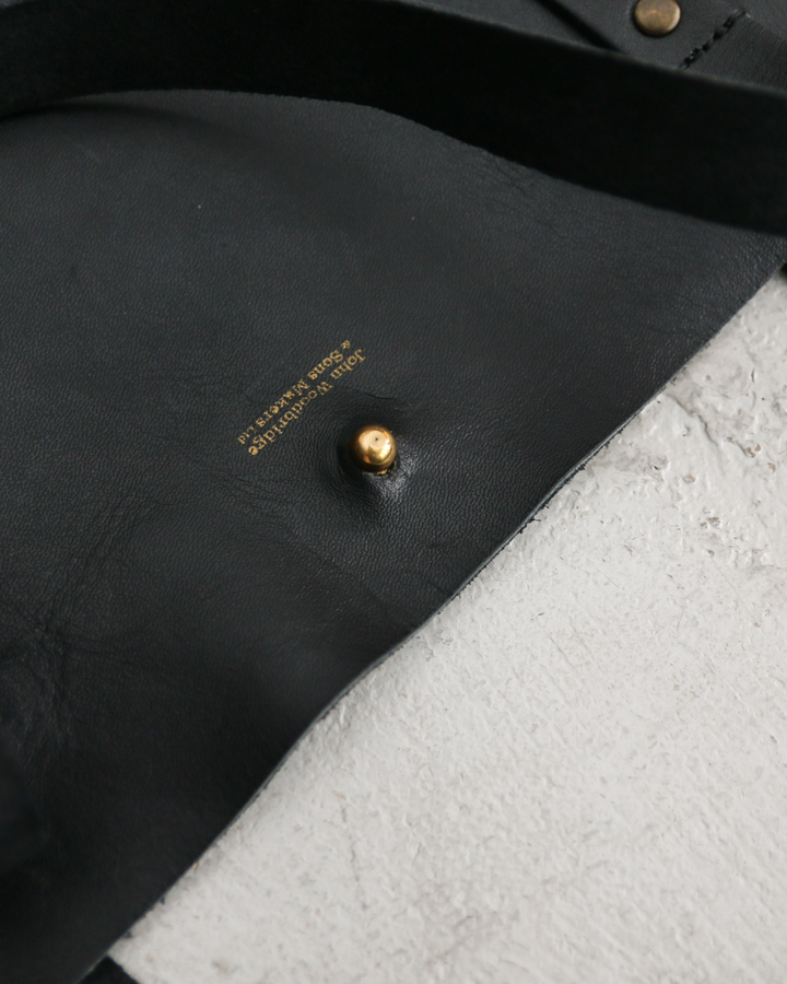 John Woodbridge &amp; Sons Makers ジョンウッドブリッジ Tote Bag Medium with strap Black