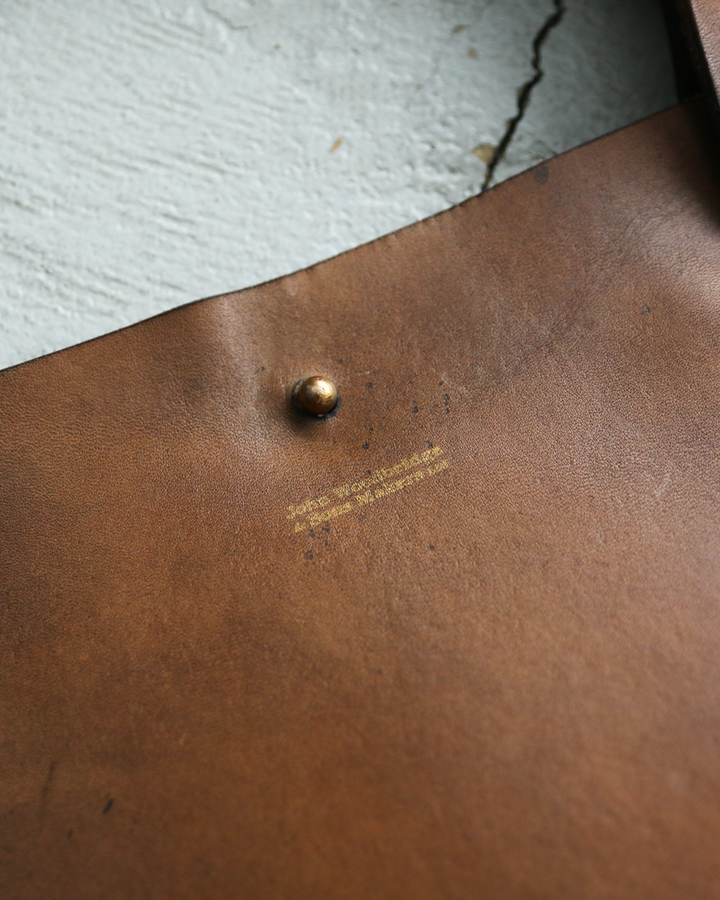 John Woodbridge &amp; Sons Makers ジョンウッドブリッジ Tote Bag Medium with strap Brown