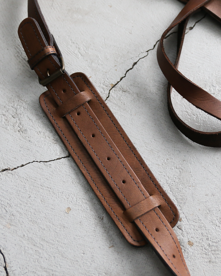 John Woodbridge &amp; Sons Makers ジョンウッドブリッジ Tote Bag Medium with strap Brown