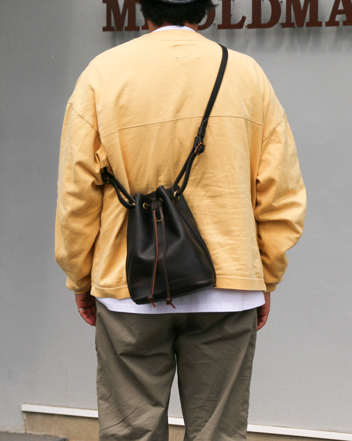 VASCO LEATHER WANDER PURSE BAG VS-214L BLACK