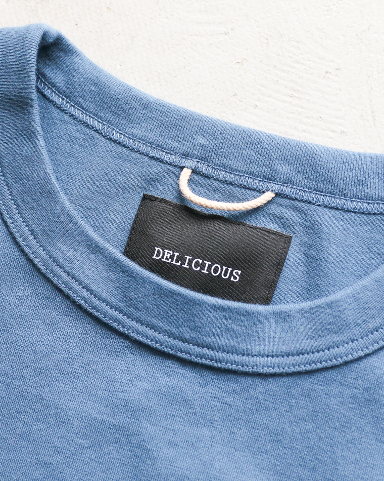 DELICIOUS Urban Pocket T-Shirt Blue