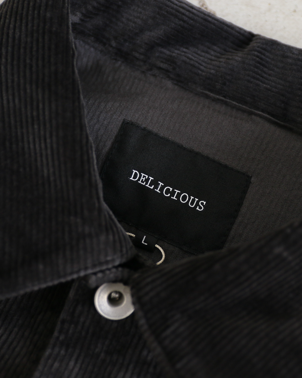 DELICIOUS デリシャス 燈芯絨 1st 外套 - BLK