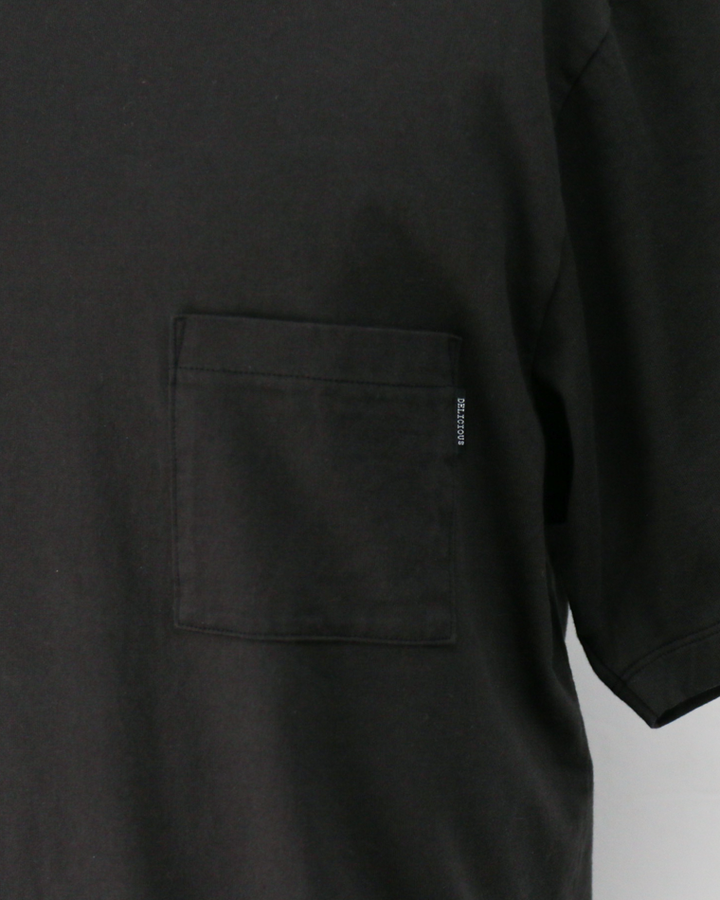 DELICIOUS Urban Pocket T-Shirt Charcoal