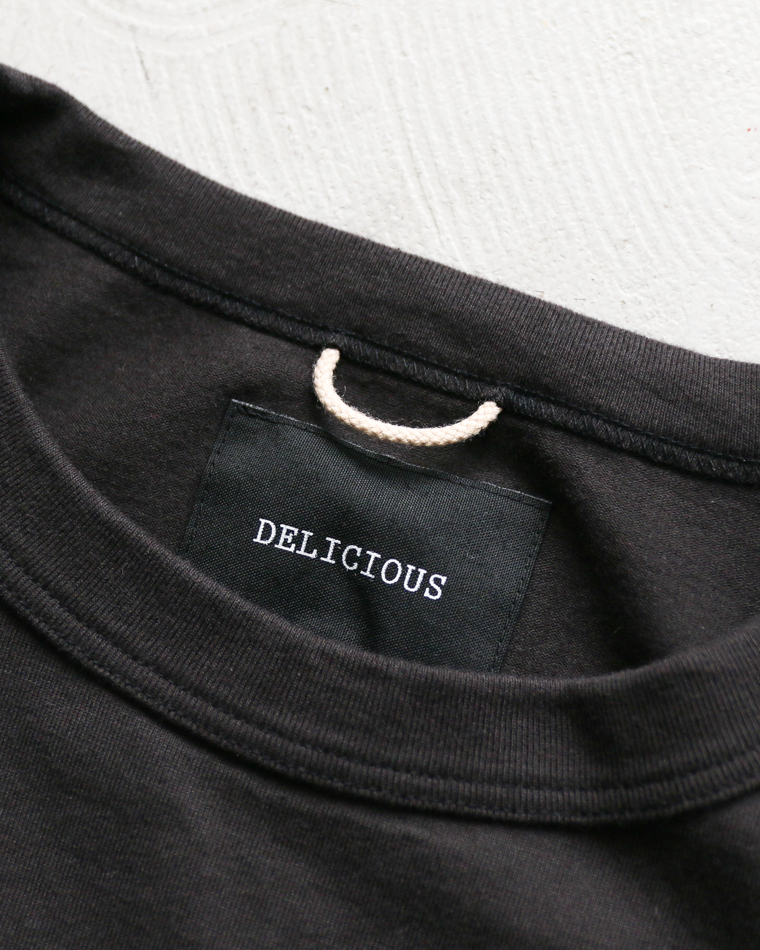 DELICIOUS Urban Pocket T-Shirt Charcoal