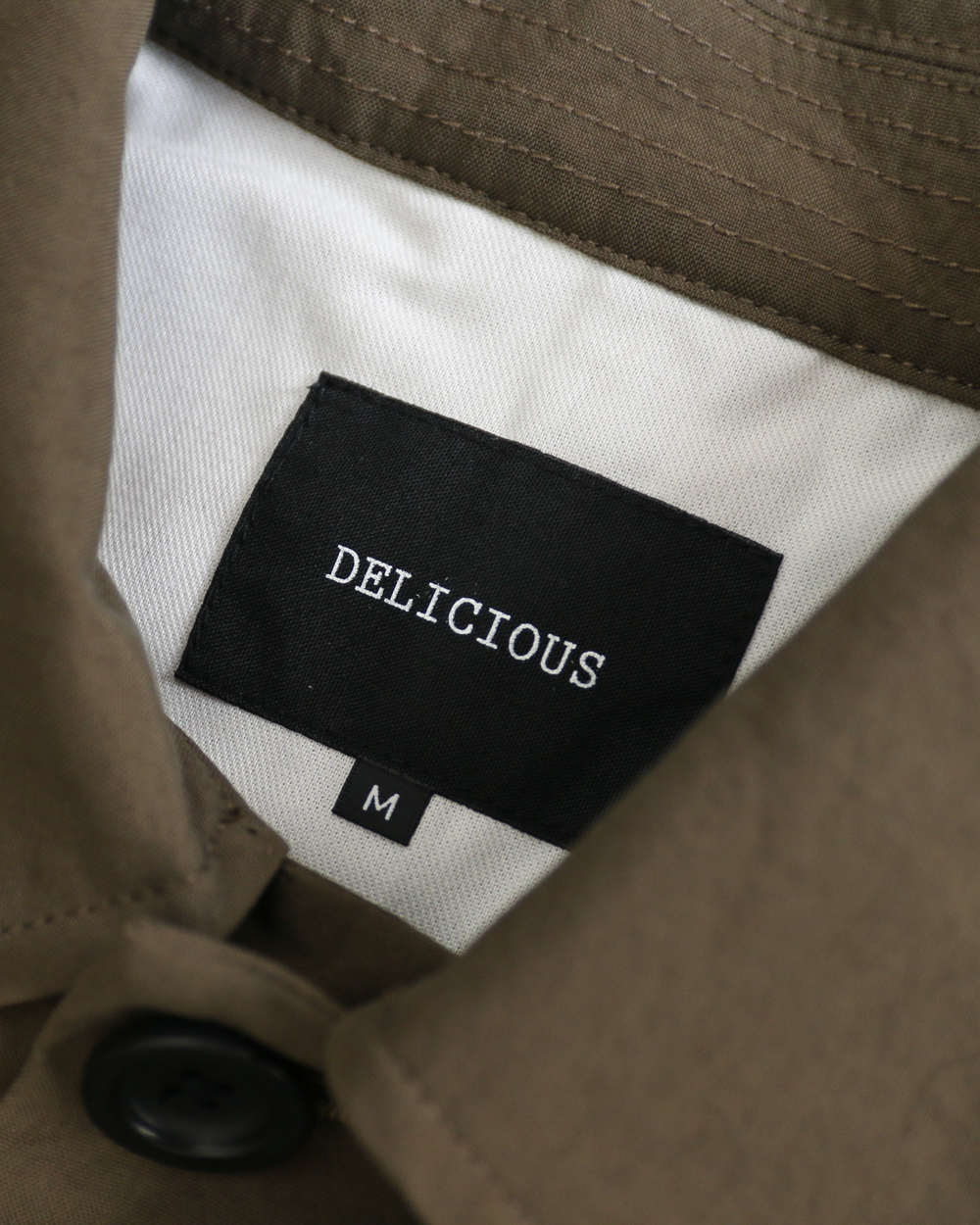 DELICIOUS デリシャス Soutien Collar Work Coat - KHK